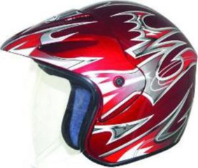 Motorcycle ABS Half Face Safety Helmet Waterproof
