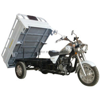 Three Wheel Cargo Tricycle Reverse Dumper Trike