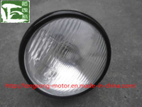 Front Round Metal Head Light for Motorcycle Tricycle Parts