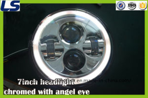 7" Osram White Amber LED Headlight for Harley Jeep Wrangler Jk Tj Lj Unlimited