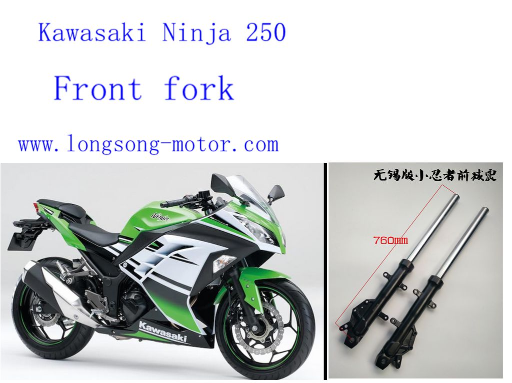 Kawasaki Ninja250 Motorcycle ABS Front Fork Front Shock Absorber Motorbike parts